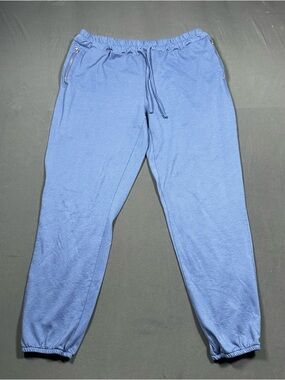 Men's Dusty Blue Drawstring Jogger Sweatpants